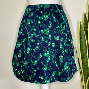 J.Crew Floral Skirt-Size 0